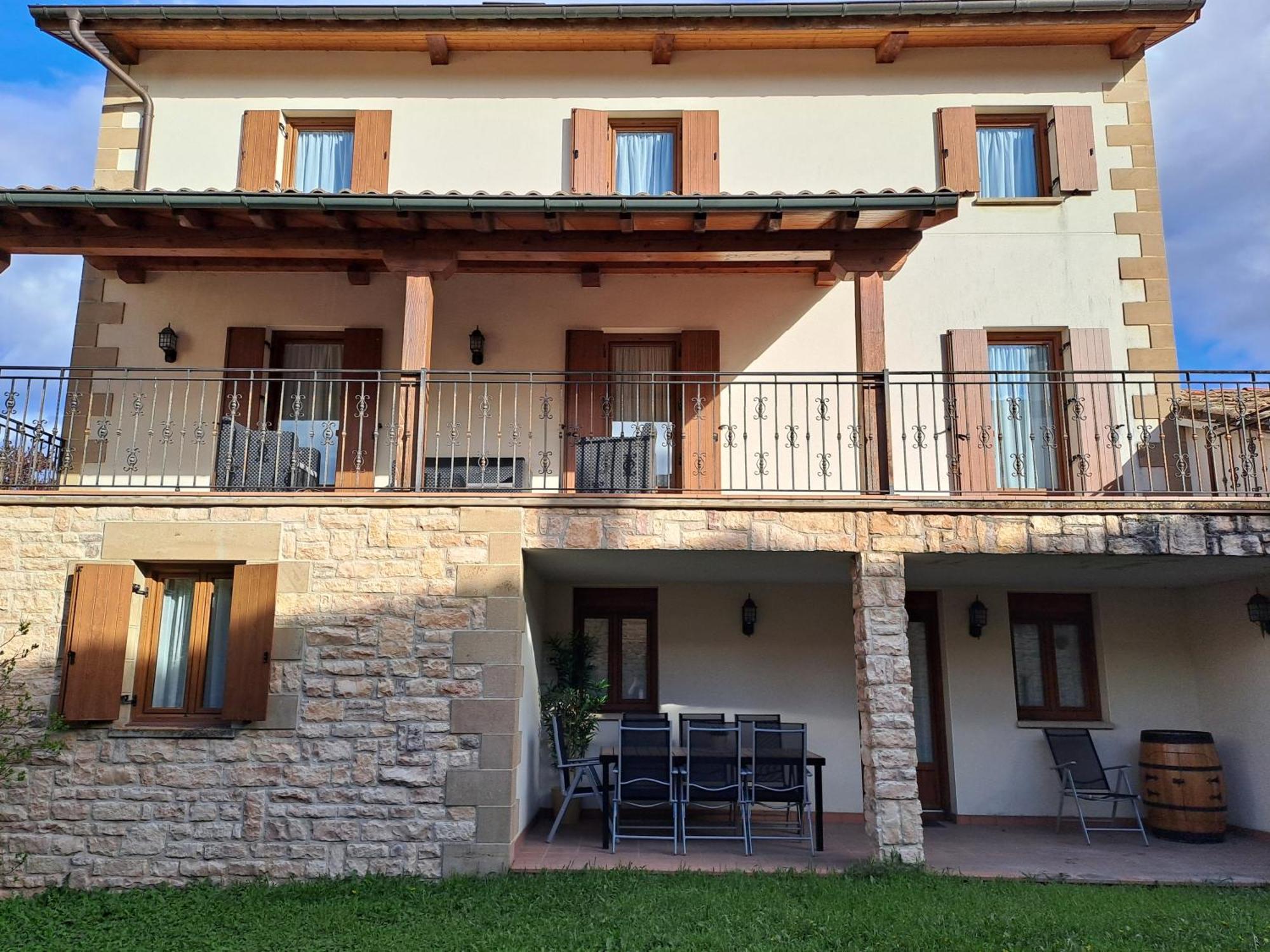Casa Rural Torreblanca Urroz Exteriör bild