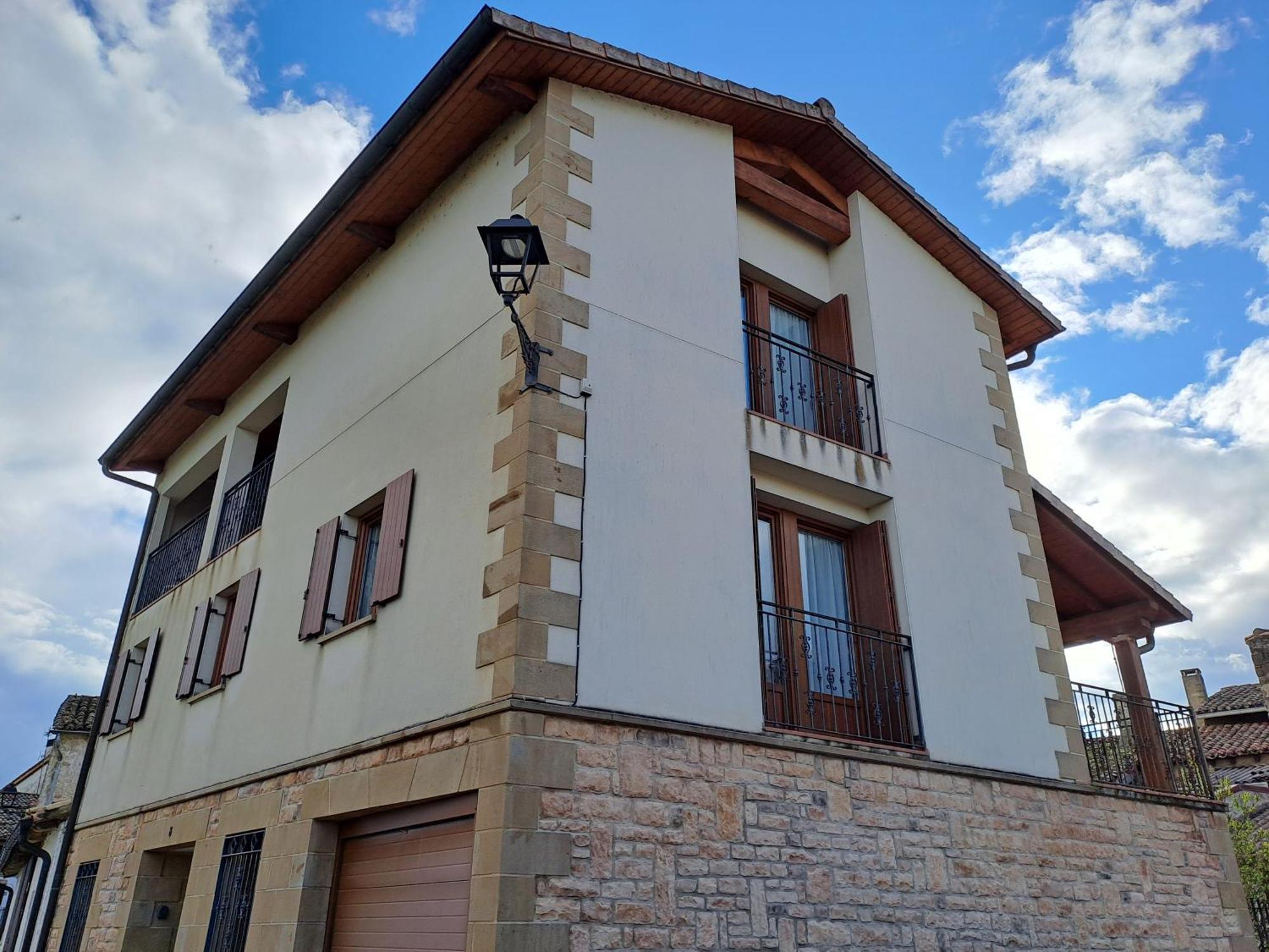 Casa Rural Torreblanca Urroz Exteriör bild
