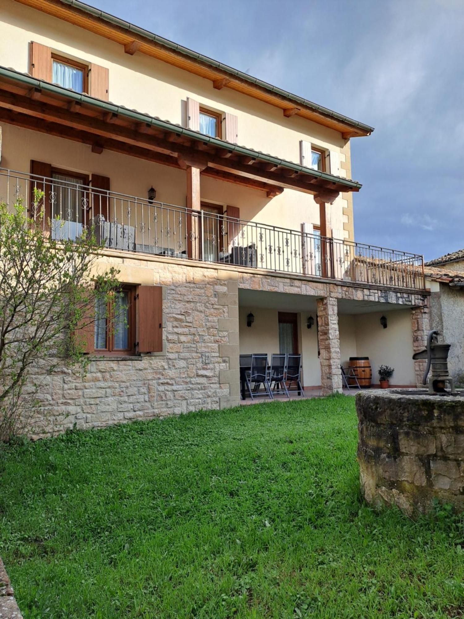 Casa Rural Torreblanca Urroz Exteriör bild